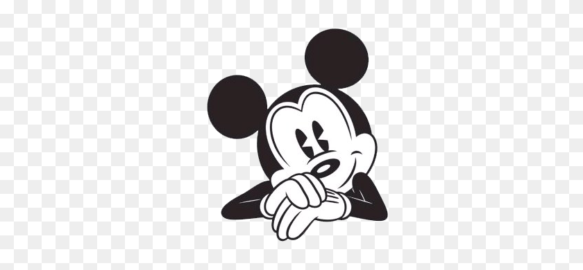 Detail Mickey Mouse Black And White Png Nomer 36