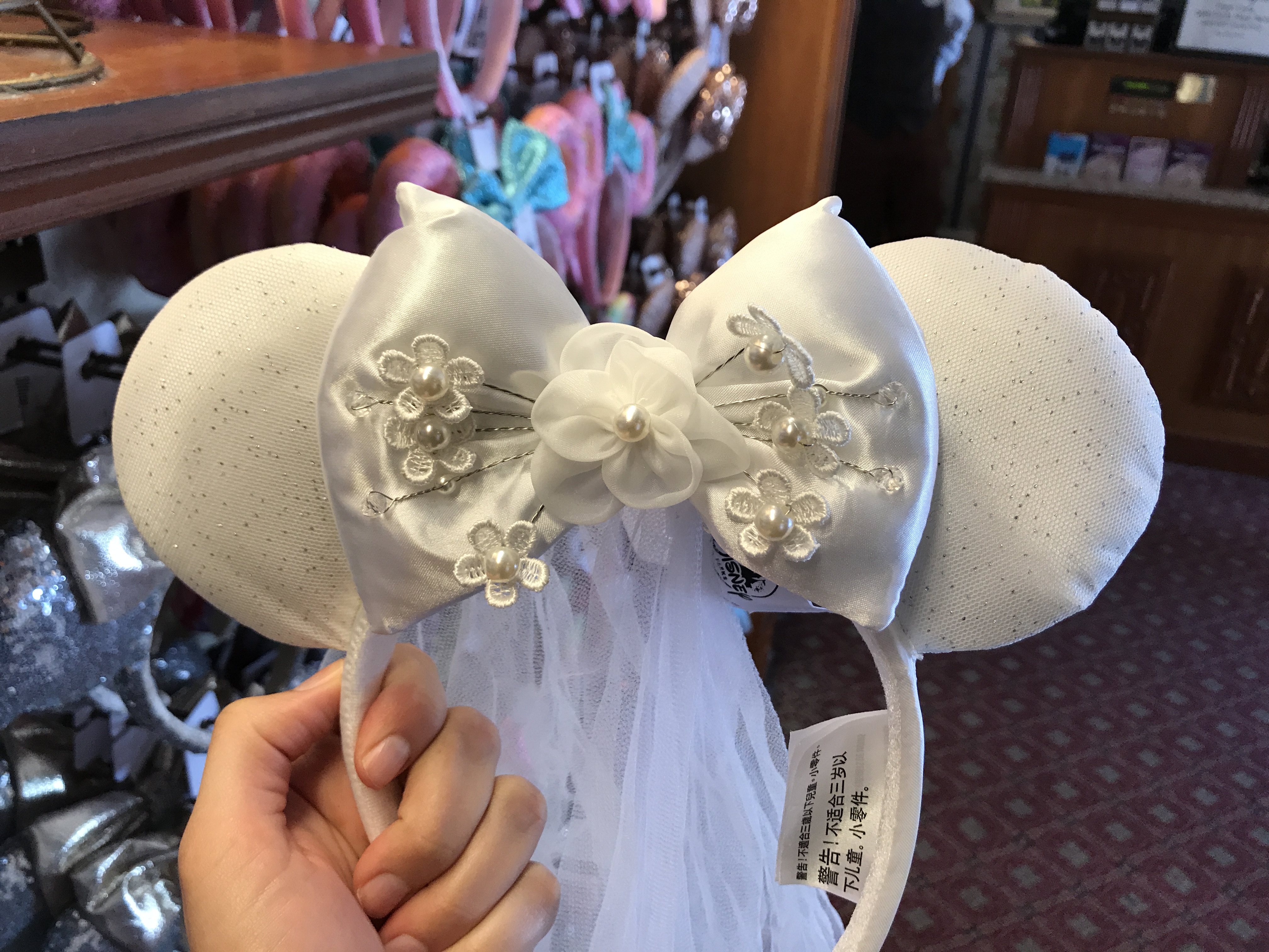 Detail Mickey Mouse Bride Ears Nomer 15