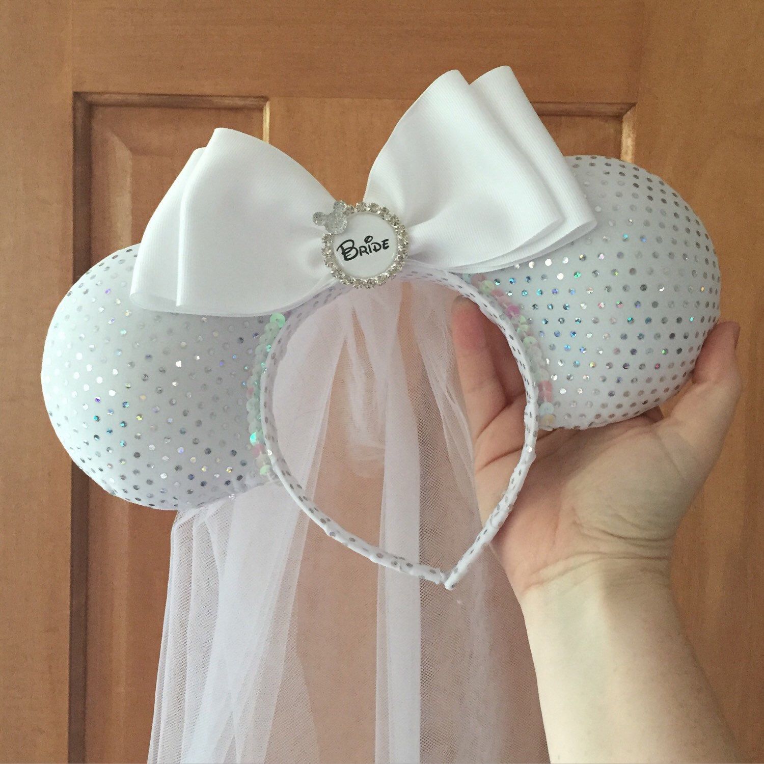 Detail Mickey Mouse Bride Ears Nomer 30