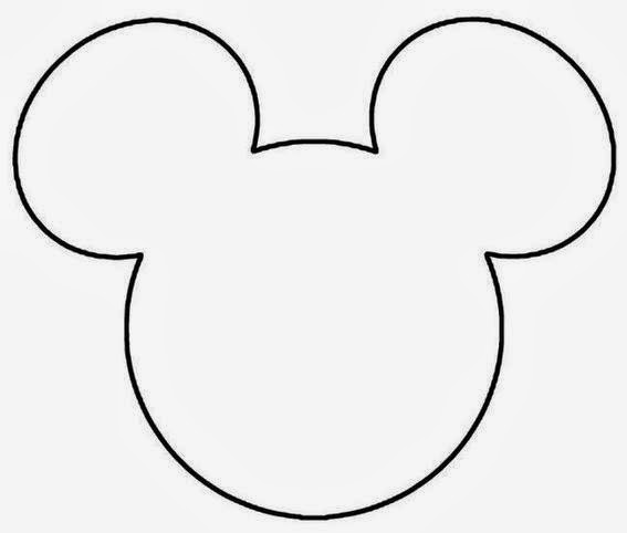 Detail Mickey Mouse Cake Template Free Nomer 8