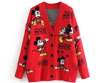 Detail Mickey Mouse Candy Corn Cardigan Nomer 47