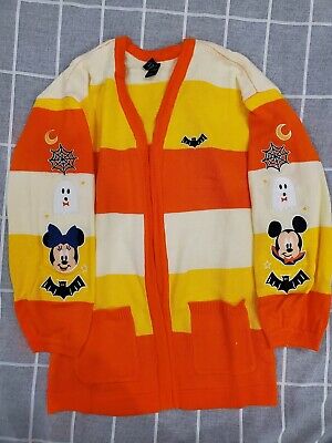 Detail Mickey Mouse Candy Corn Cardigan Nomer 50