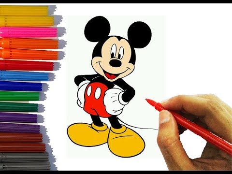 Detail Mickey Mouse Cartoons Characters Nomer 28