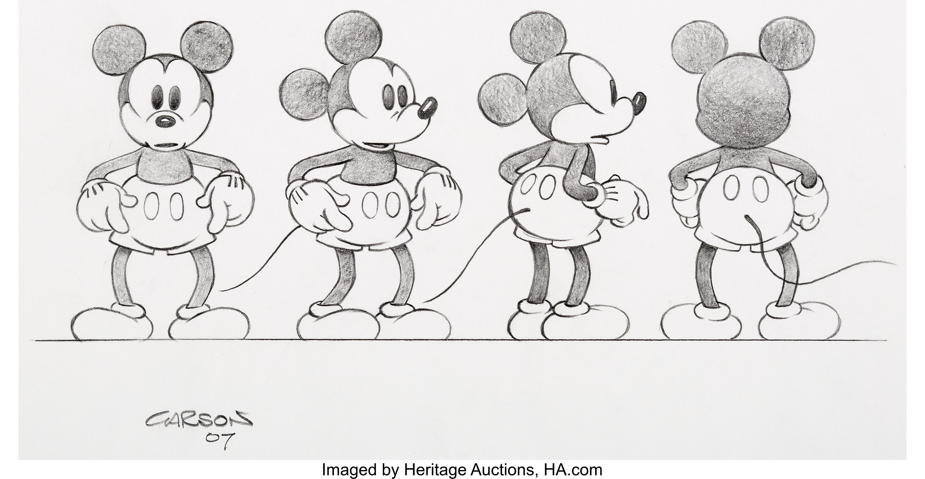 Mickey Mouse Character Design - KibrisPDR