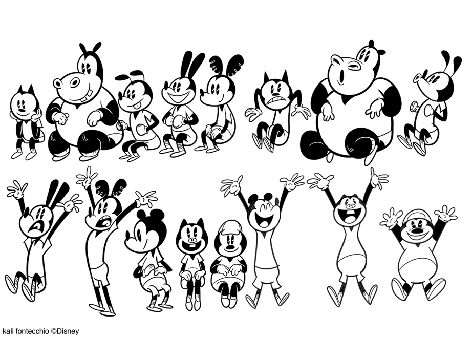 Detail Mickey Mouse Character Design Nomer 2