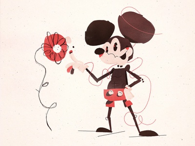 Detail Mickey Mouse Character Design Nomer 15