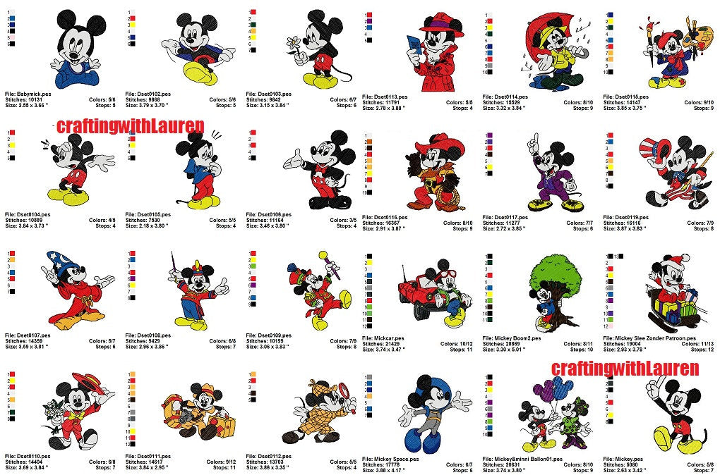 Detail Mickey Mouse Character Design Nomer 21