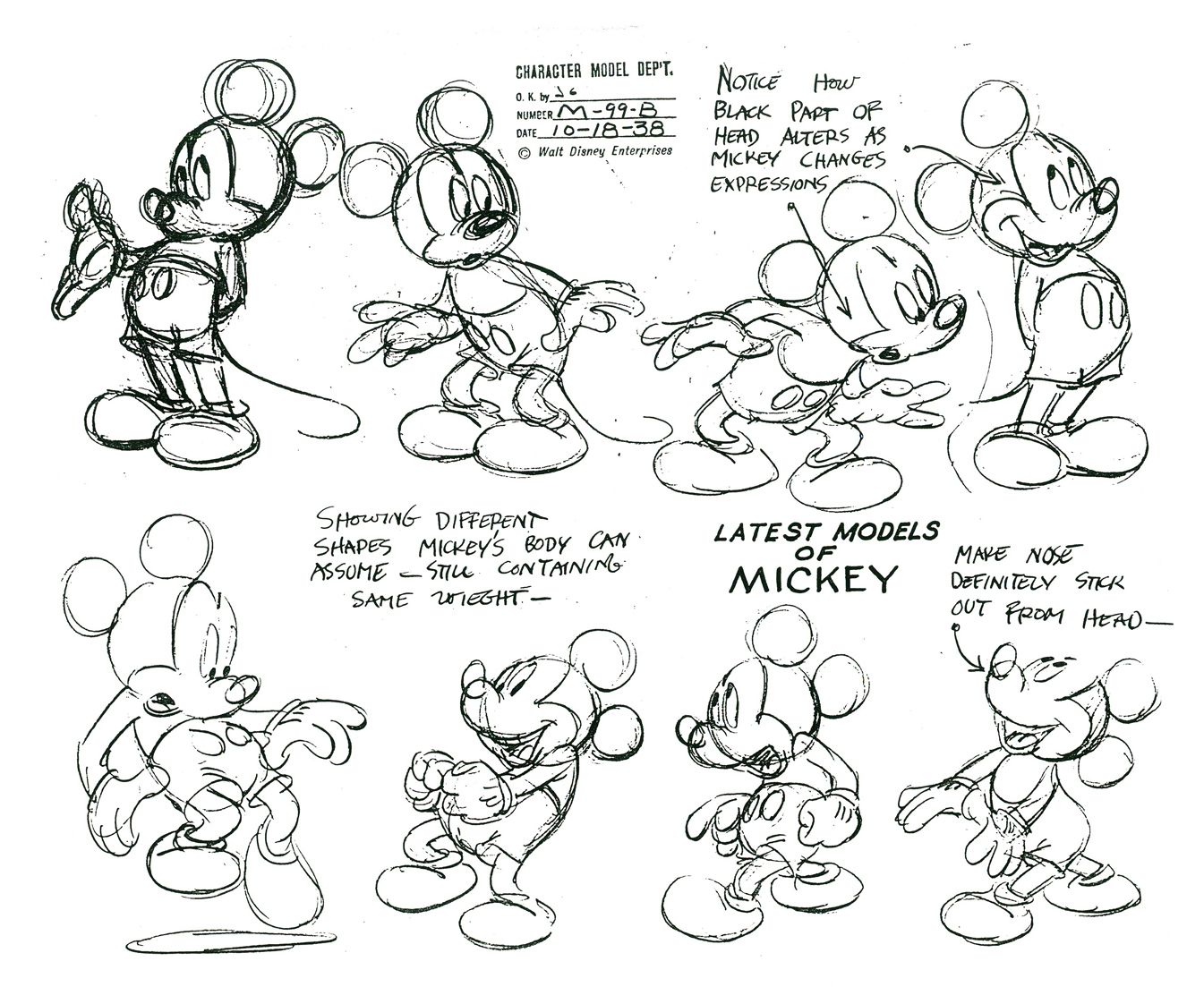 Detail Mickey Mouse Character Design Nomer 5