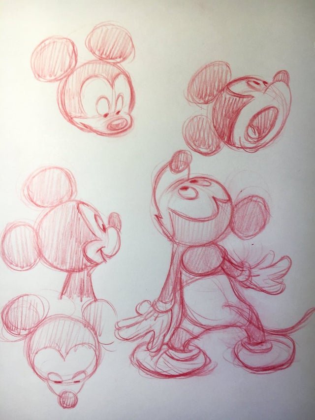Detail Mickey Mouse Character Design Nomer 40