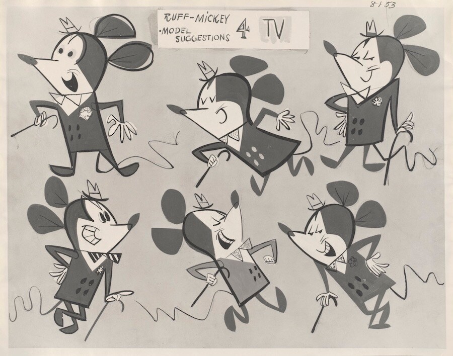 Detail Mickey Mouse Character Design Nomer 41