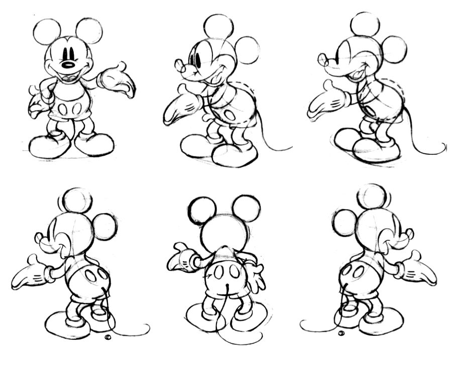 Detail Mickey Mouse Character Design Nomer 9