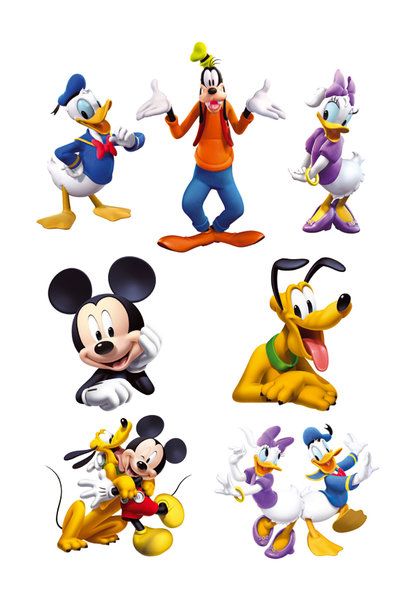 Detail Mickey Mouse Characters Clipart Nomer 2