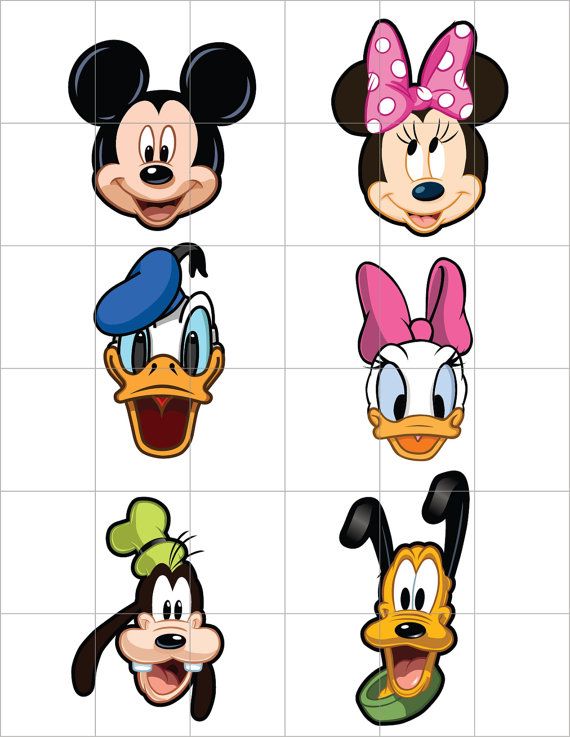 Detail Mickey Mouse Characters Clipart Nomer 3