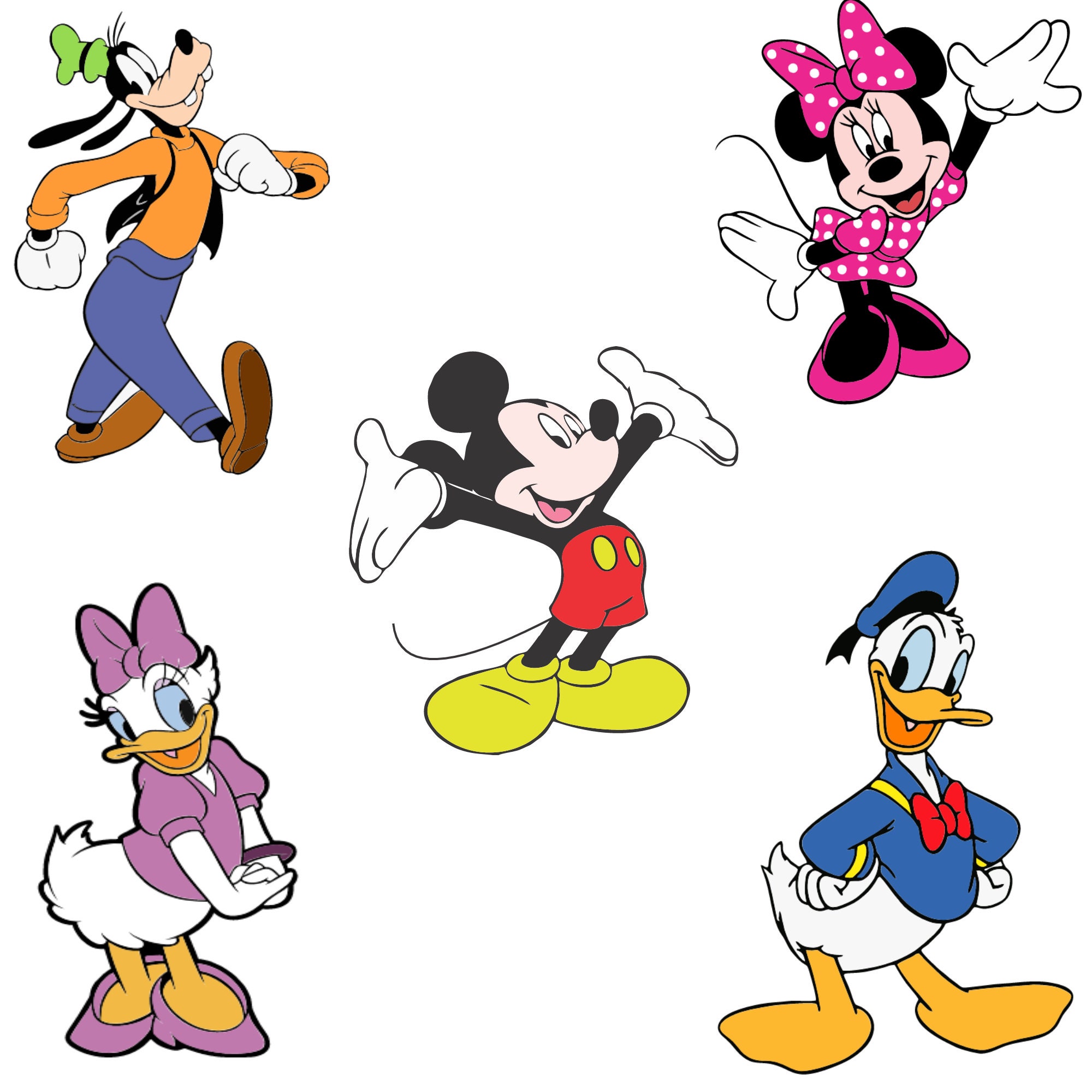 Detail Mickey Mouse Characters Pictures Nomer 5