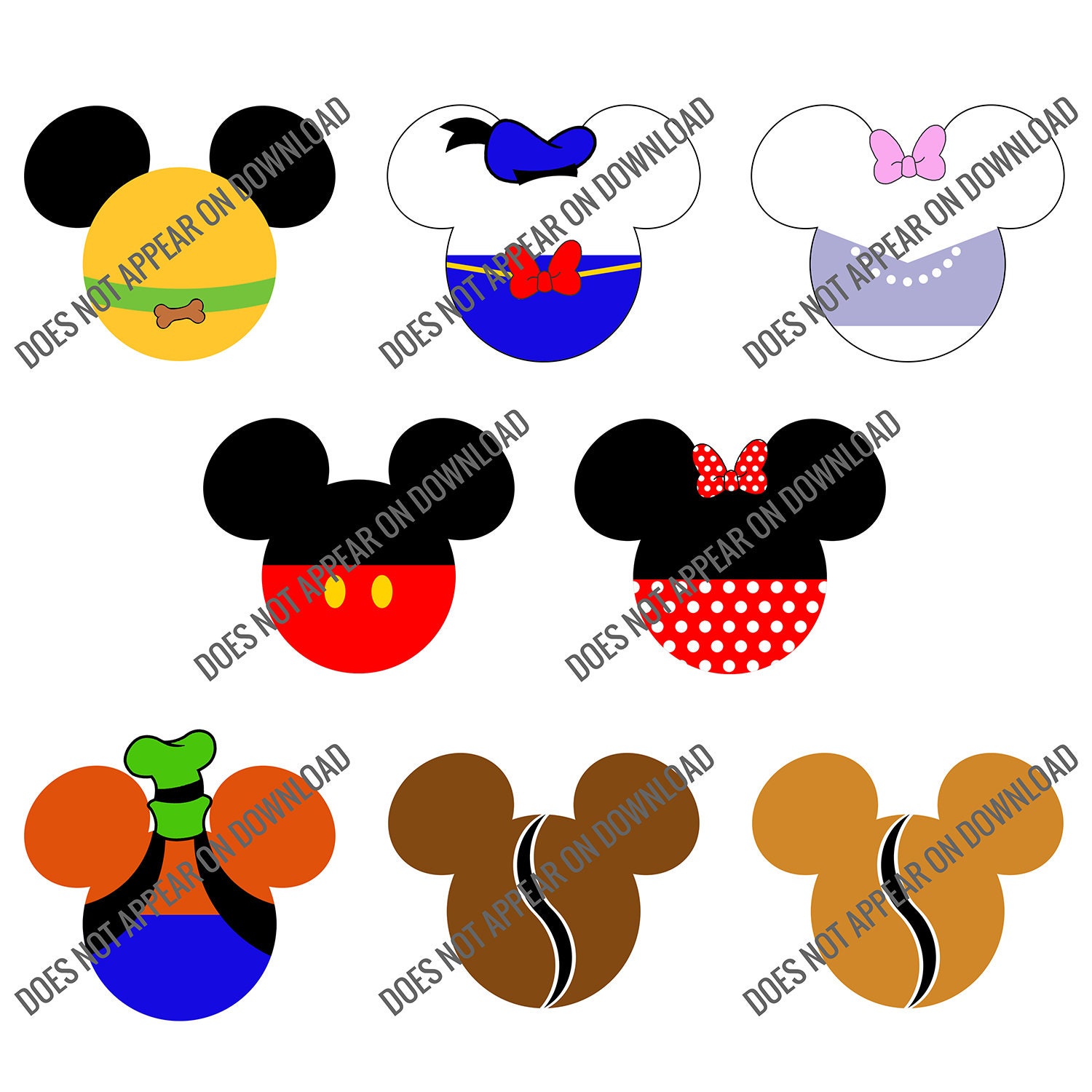 Detail Mickey Mouse Characters Pictures Nomer 49