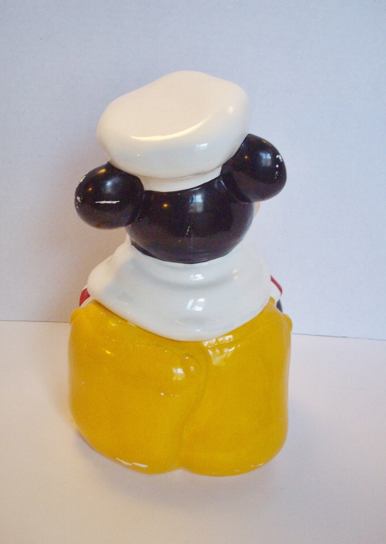 Detail Mickey Mouse Chef Cookie Jar Nomer 2