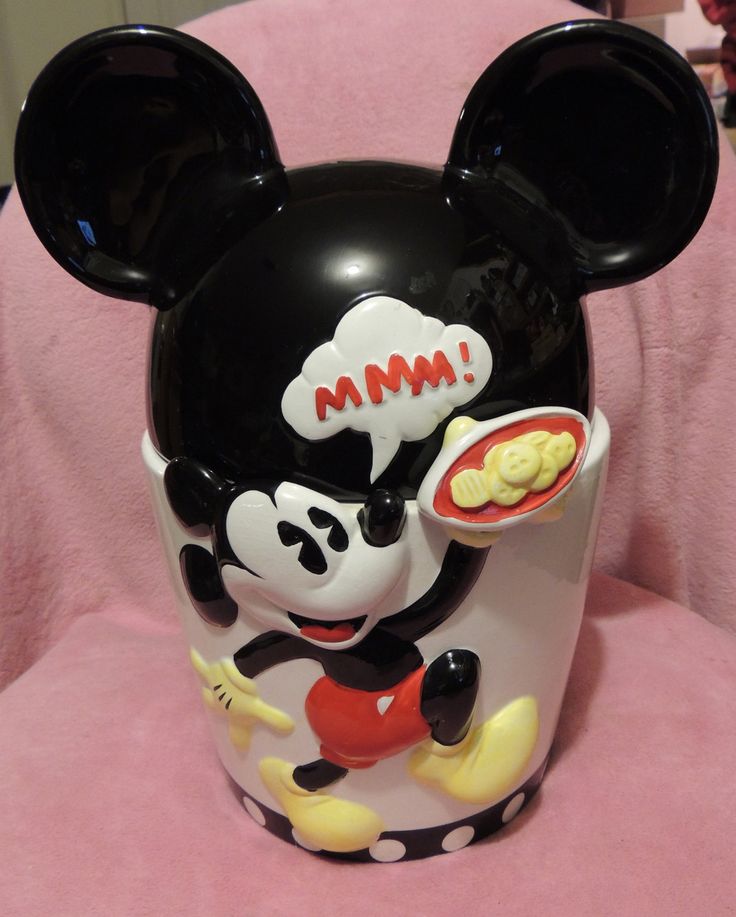 Detail Mickey Mouse Chef Cookie Jar Nomer 11