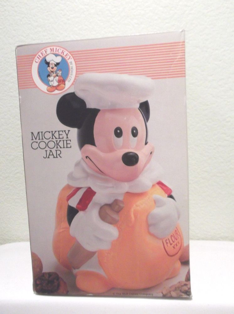 Detail Mickey Mouse Chef Cookie Jar Nomer 21