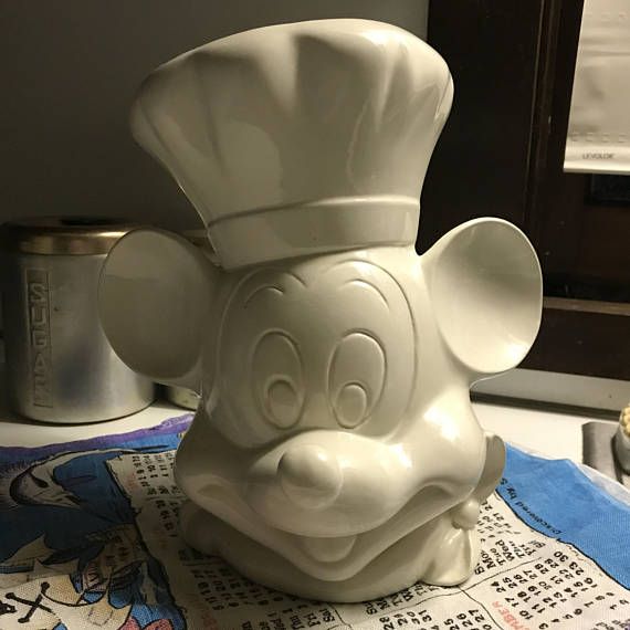 Detail Mickey Mouse Chef Cookie Jar Nomer 4