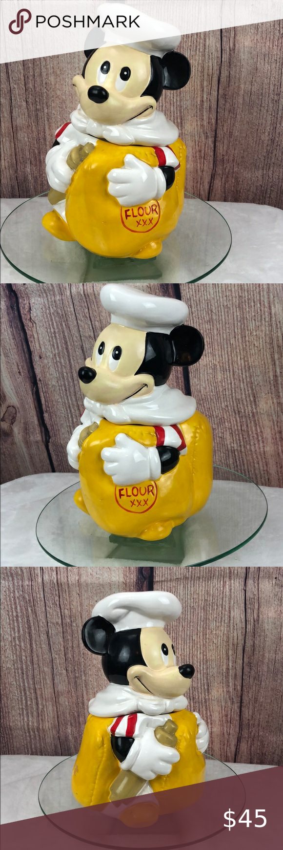 Detail Mickey Mouse Chef Cookie Jar Nomer 29