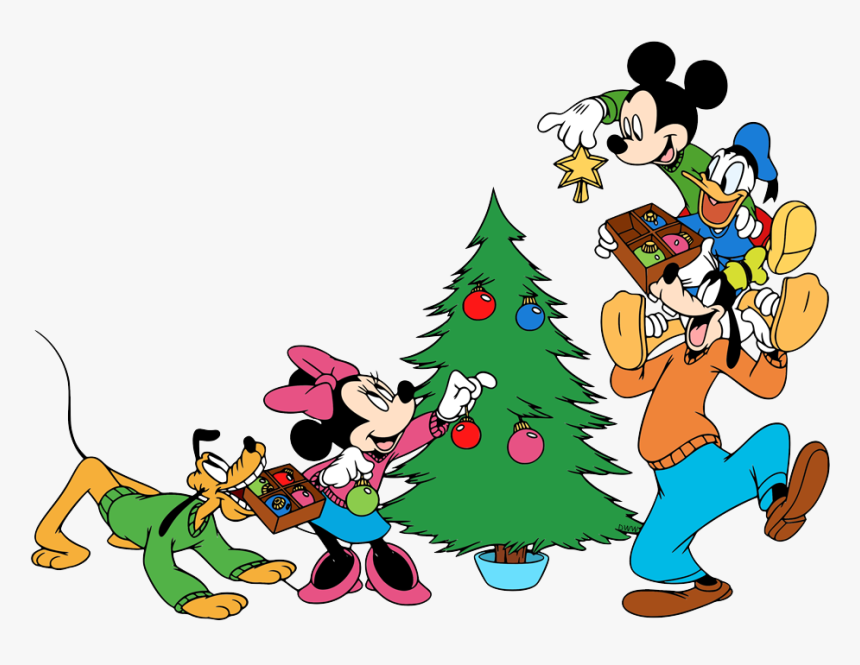 Detail Mickey Mouse Christmas Clipart Nomer 20