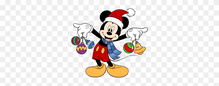 Detail Mickey Mouse Christmas Clipart Nomer 30