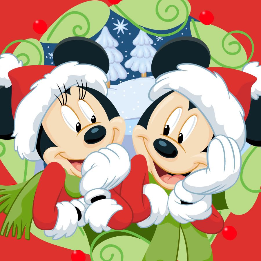 Detail Mickey Mouse Christmas Clipart Nomer 35