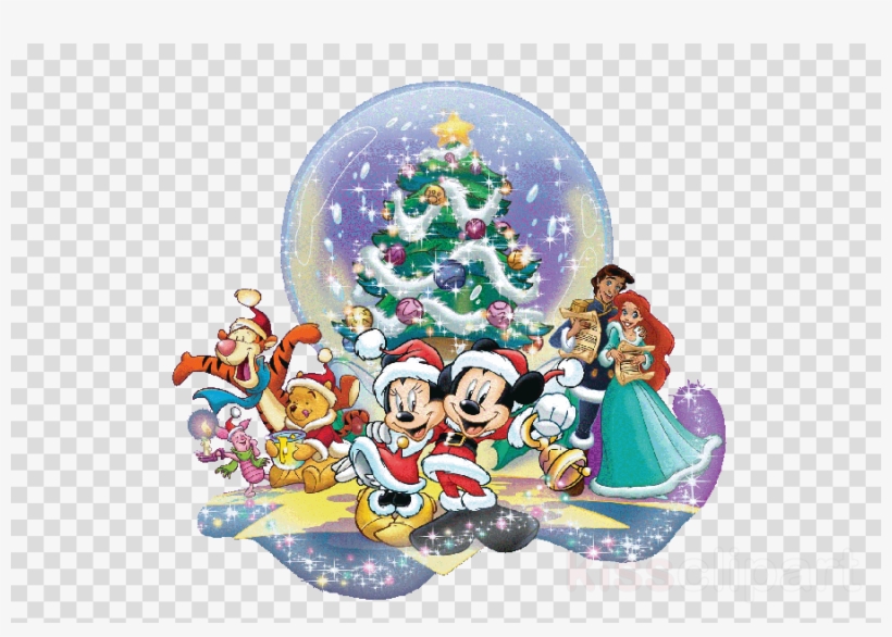 Detail Mickey Mouse Christmas Clipart Nomer 55