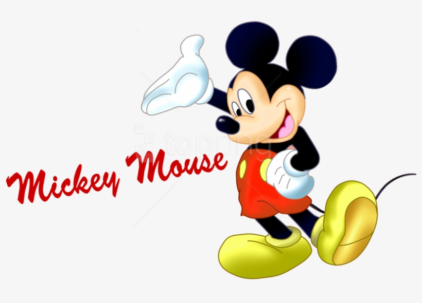 Detail Mickey Mouse Clip Art Free Download Nomer 20