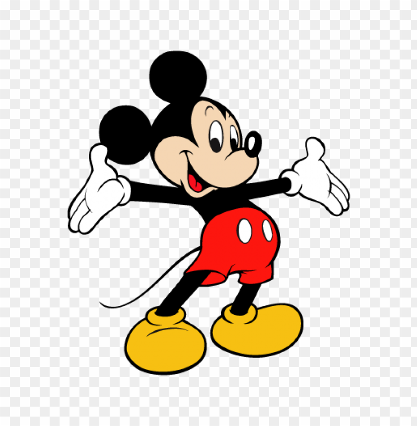 Detail Mickey Mouse Clip Art Free Download Nomer 2