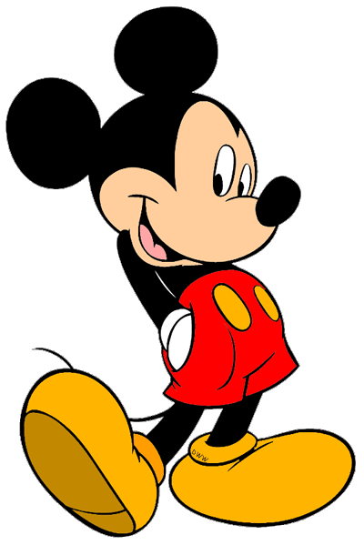 Detail Mickey Mouse Clip Art Images Nomer 15