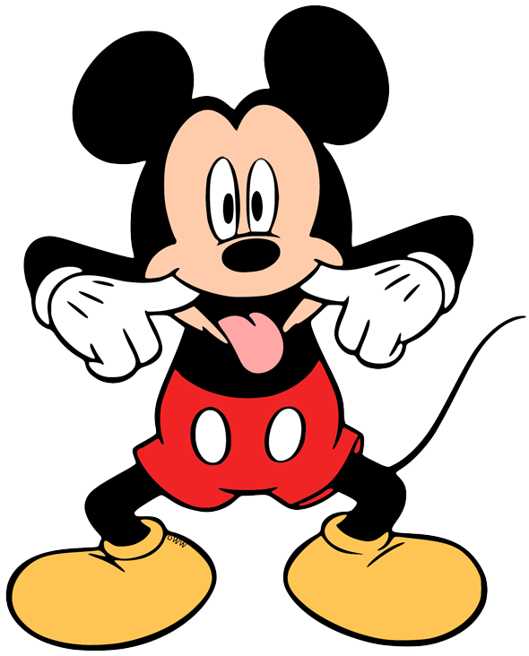 Detail Mickey Mouse Clip Art Images Nomer 45