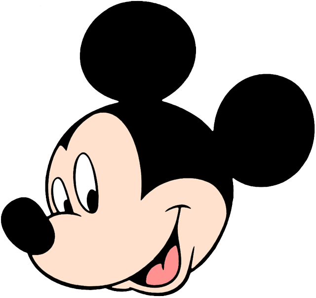 Detail Mickey Mouse Clipart Face Nomer 2