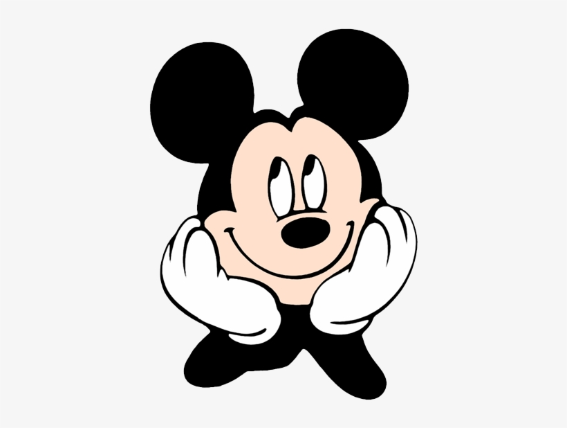 Detail Mickey Mouse Clipart Face Nomer 3