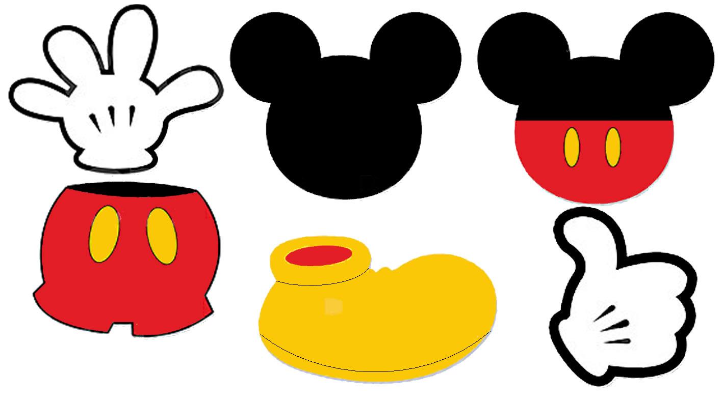 Detail Mickey Mouse Clipart Face Nomer 18