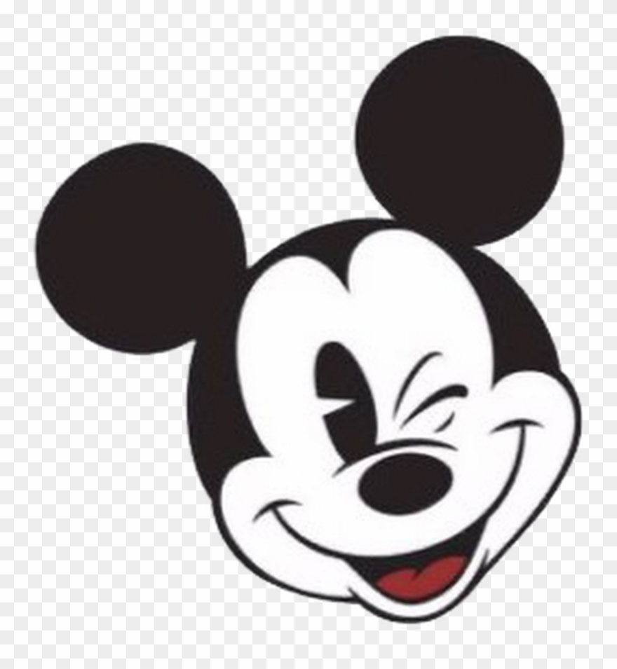 Detail Mickey Mouse Clipart Face Nomer 6