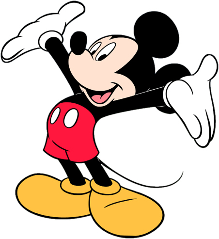 Detail Mickey Mouse Clipart Free Nomer 4