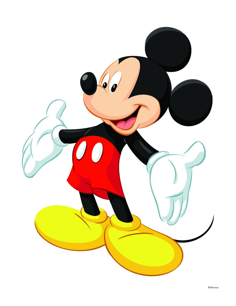 Detail Mickey Mouse Clipart Free Nomer 8
