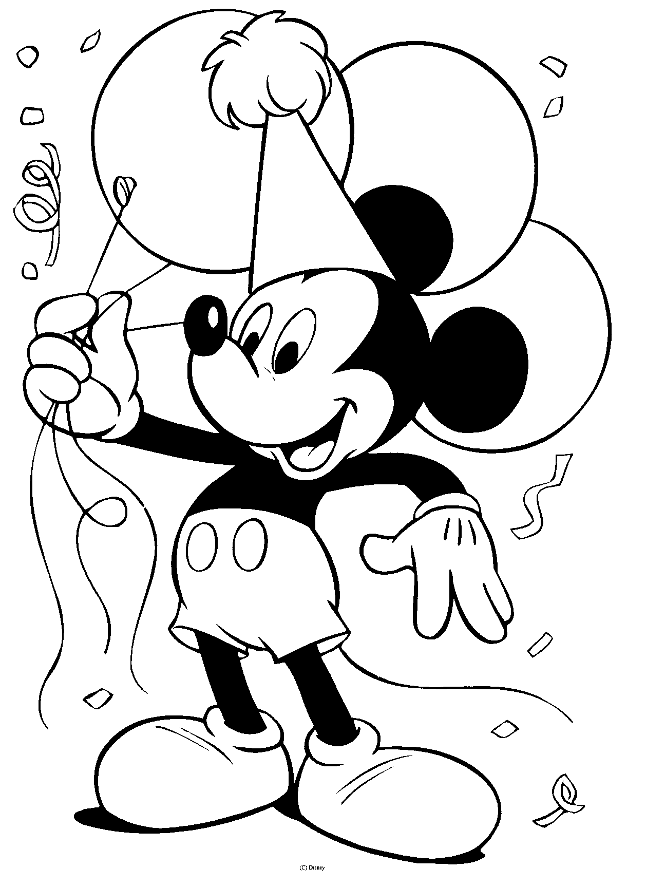 Detail Mickey Mouse Cliparts Nomer 37