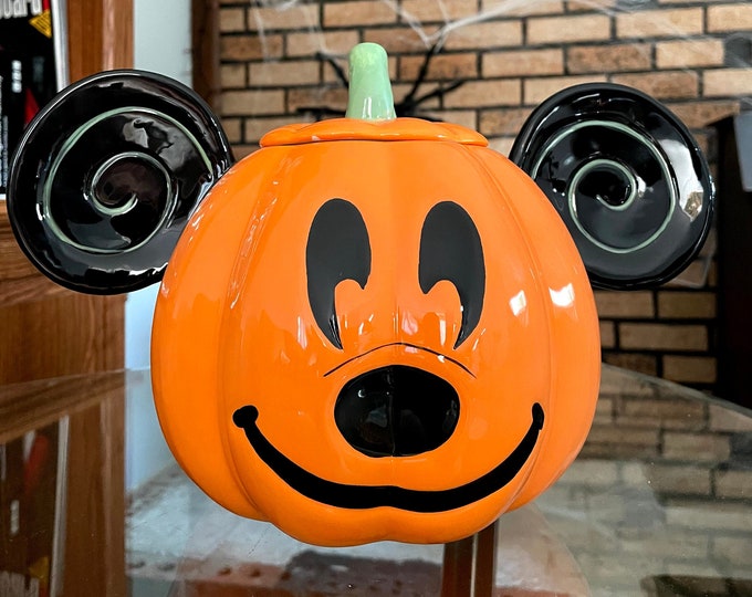 Detail Mickey Mouse Cookie Jar Pumpkin Nomer 38