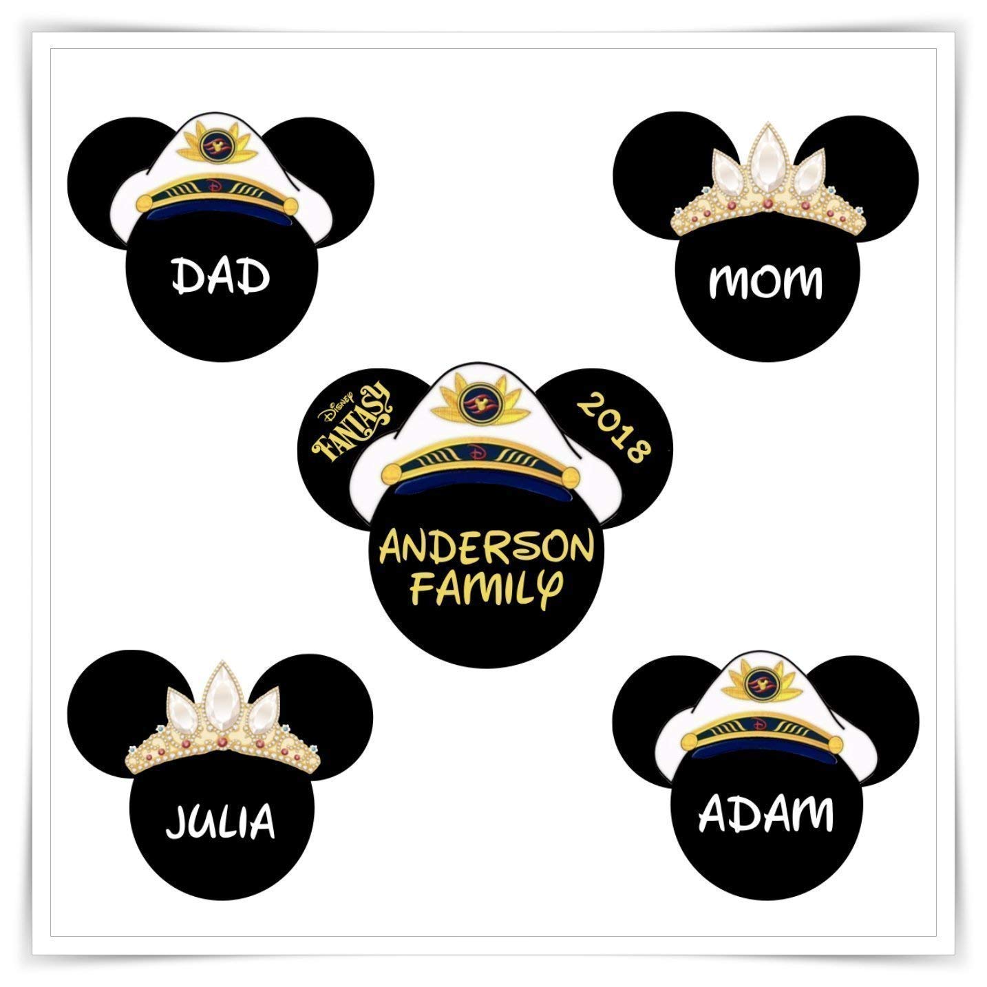 Detail Mickey Mouse Cruise Door Magnets Nomer 28