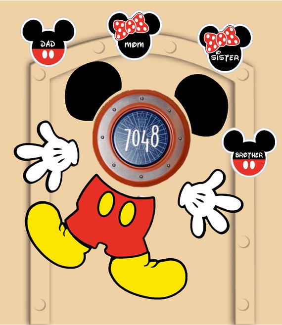 Detail Mickey Mouse Cruise Door Magnets Nomer 6