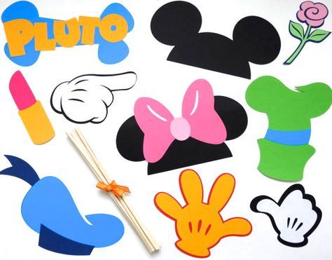 Detail Mickey Mouse Cutouts Free Nomer 10