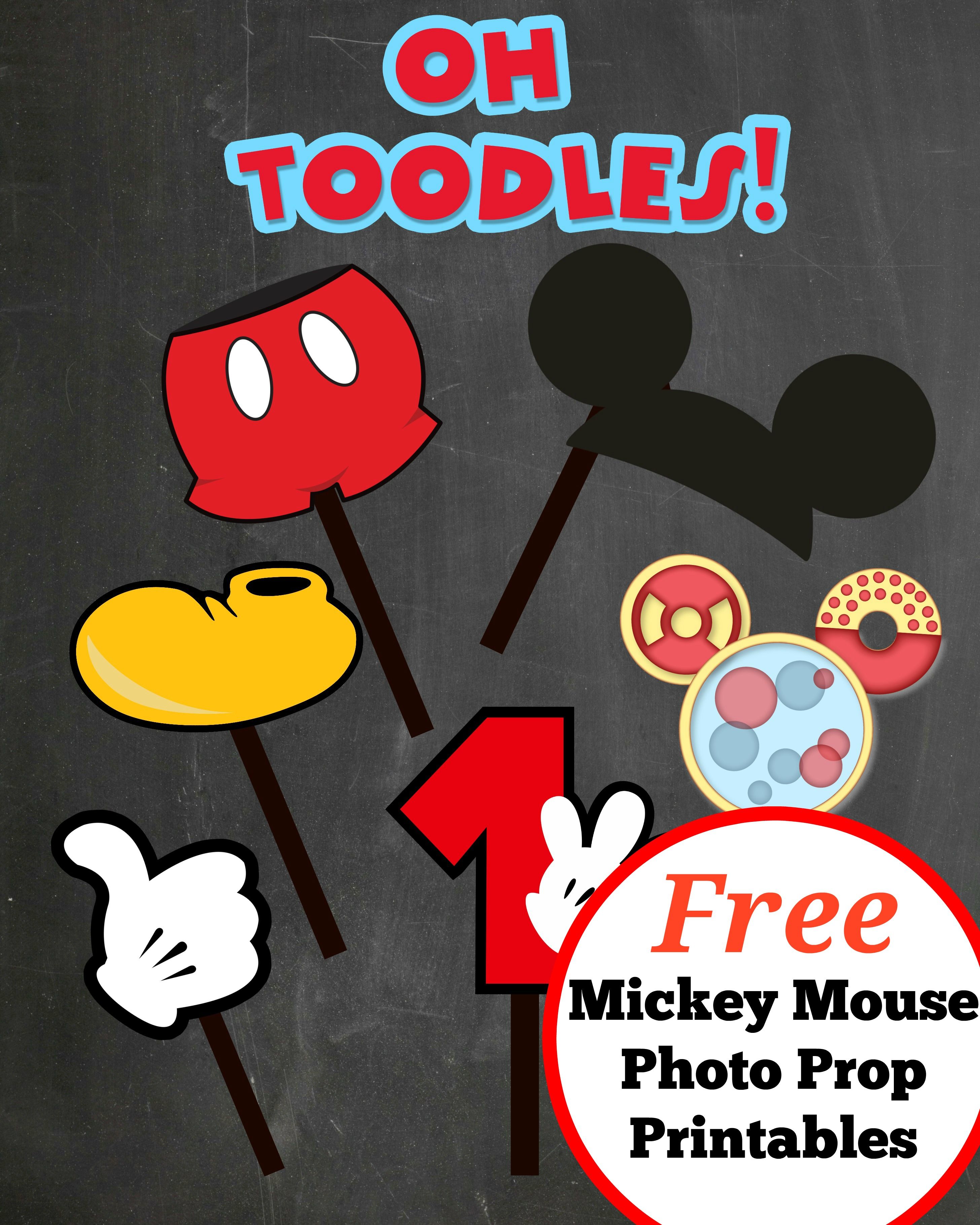 Detail Mickey Mouse Cutouts Free Nomer 23