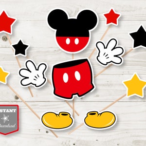 Detail Mickey Mouse Cutouts Free Nomer 38