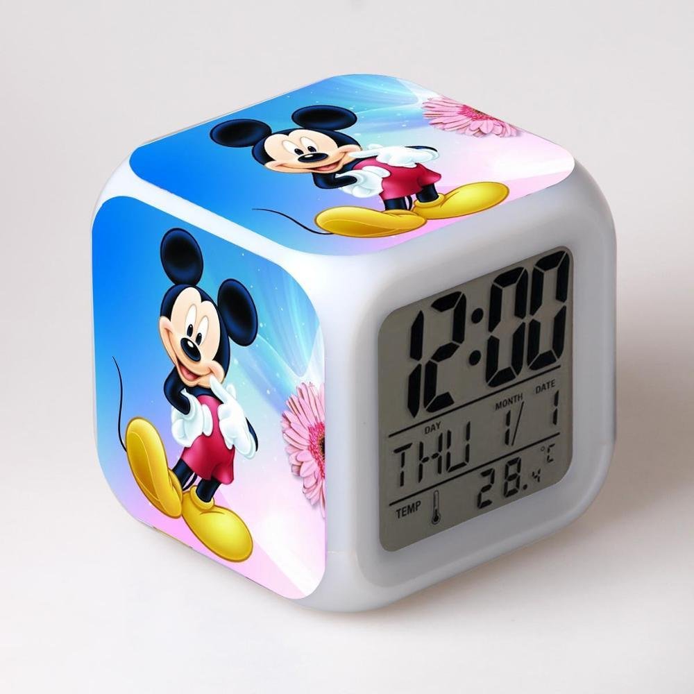 Detail Mickey Mouse Digital Alarm Clock Nomer 12