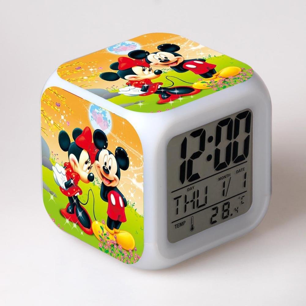 Detail Mickey Mouse Digital Alarm Clock Nomer 15