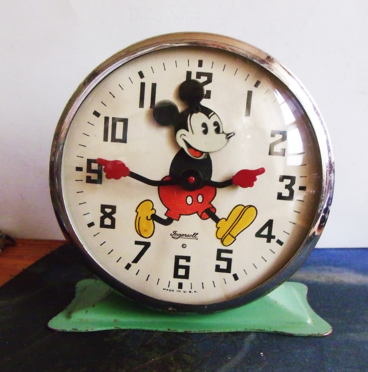 Detail Mickey Mouse Digital Alarm Clock Nomer 40