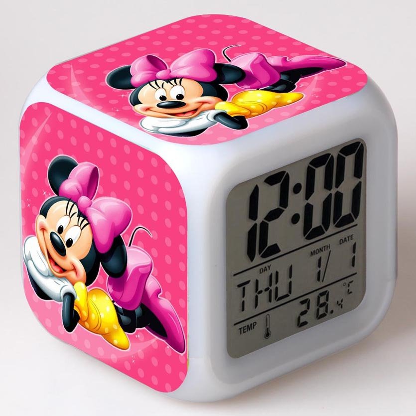 Detail Mickey Mouse Digital Alarm Clock Nomer 42