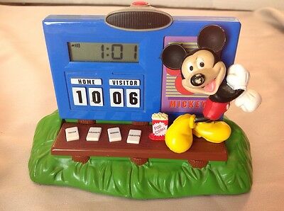 Detail Mickey Mouse Digital Alarm Clock Nomer 45